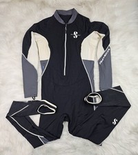 Used ScubaPro Men's UPF 50 Steamer, Graphite, Size: Small