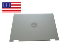 HP Pavilion X360 14-dw1010wm 14-dw1051cl 14-dw1085cl LCD Back Cover Case Silver