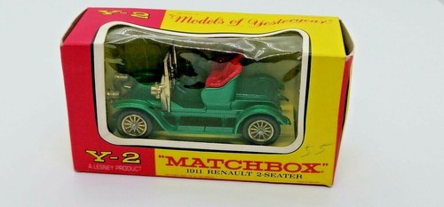 Matchbox Y-2 Renault 1911 nº 2 "Models of yesterday" By Lesney in original box - Picture 7 of 8