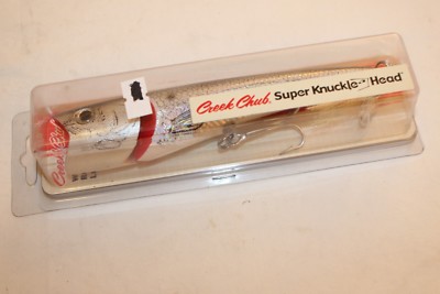CREEK CHUB-SUPER KNUCKLE HEAD-MADE IN USA-18cm-70g
