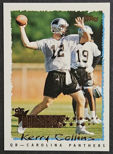 1995 Topps #224 Kerry Collins Rookie RC Penn State Nittany Lions