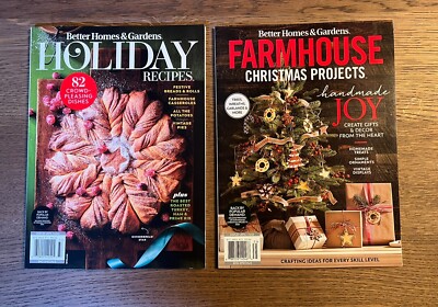 Better Homes & Gardens Holiday Recipes And Farmhouse Christmas Projects Decor