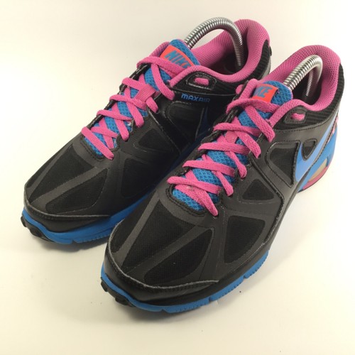 Nike Air Max Run Lite 4 Womens Running Shoes Black 554894 US 8.5 | eBay