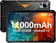 FOSSiBOT DT1 Rugged Tablet Phone Android 4G LTE WiFi Waterproof 8+256GB 10.4"