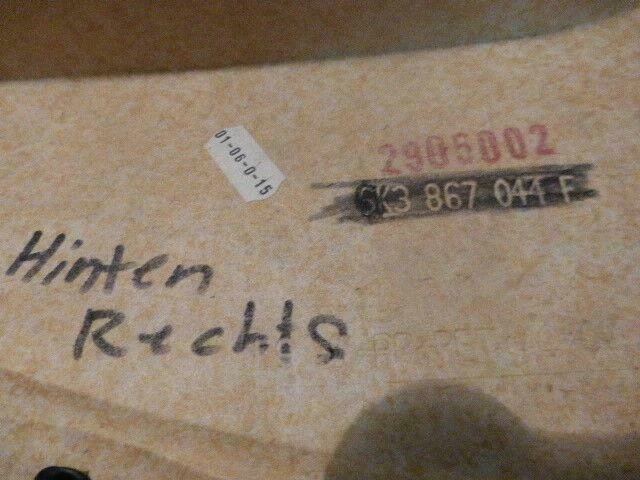 Original Vag Verkleidung Hinten Rechts Cordoba Vario Ibiza 6K3867044F KGR - Bild 4 von 4