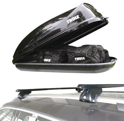 Roof Rack Rail Bars Thule Car Roof Box Volvo V40 V50 V90 Xc90 Top Box Luggage Ebay