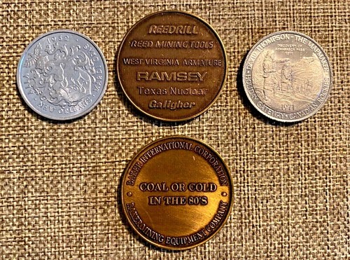 Mardi Gras- BAKER Mining - Jasper Canada - North Shore Dog - Commemorative Coins - Picture 5 of 11