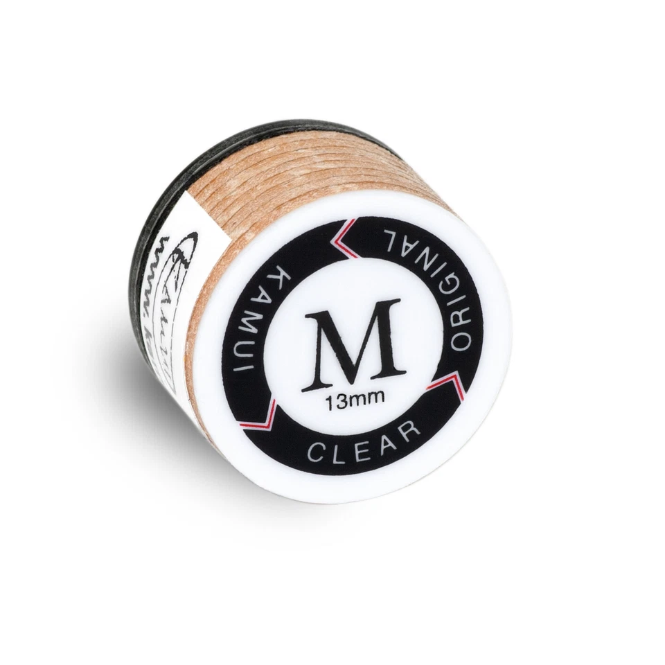 KAMUI Clear Original Laminated Pool Billiard CUE TIP - 1 pc