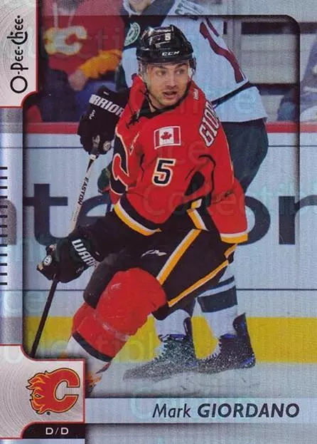 Mark Giordano trading card