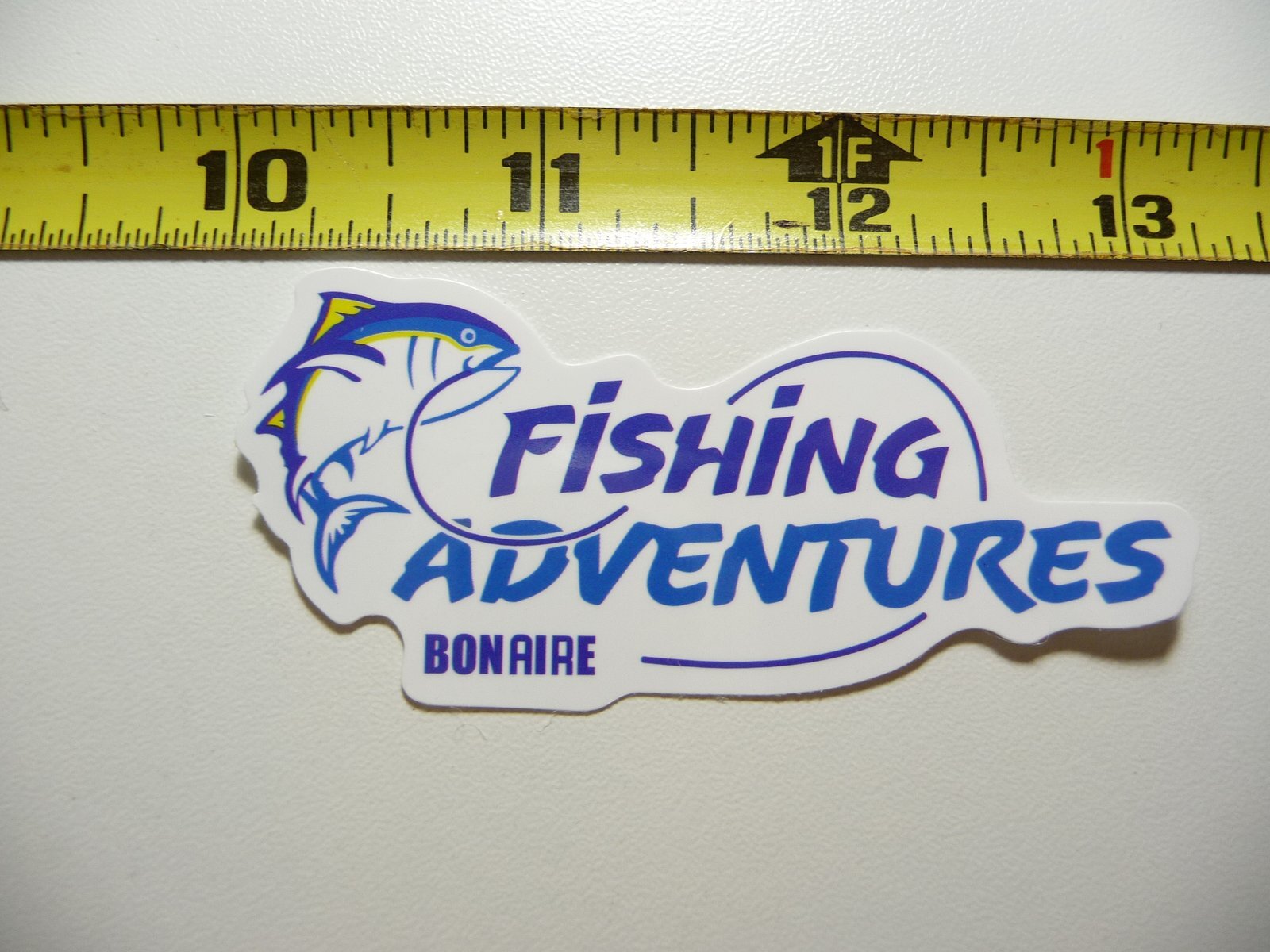 BONAIRE FISHING ADVENTURES DECAL STICKER FUN SPORT