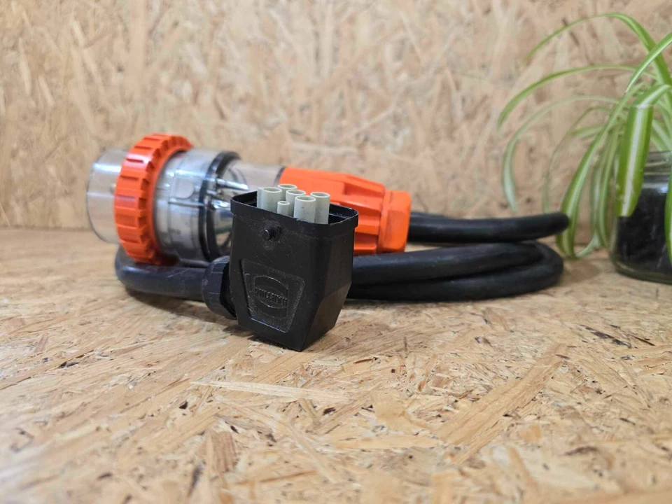 Harting 20886411150 Connection / 3-Phase 32A Connector Socket Power Supply Cable - Image 4 of 4