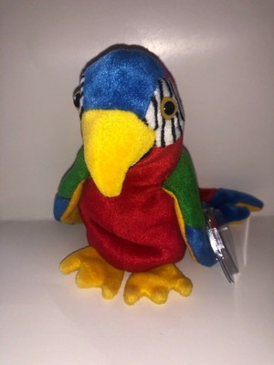 parrot beanie baby