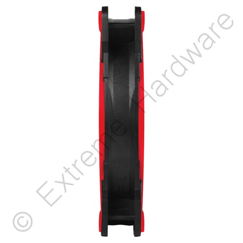 Ventilador de caja Arctic BioniX F140 PWM PST rojo 140 mm 200-1800 RPM 104 CFM 4 pines - Imagen 4 de 6