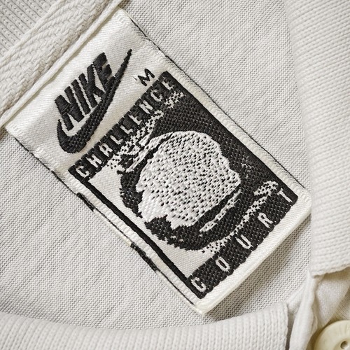 Nike Challenge Court Polo André Agassi 90er Vintage T-Shirt Gr. M Tennis - Bild 3 von 13
