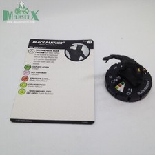 Heroclix Avengers Defenders War set Black Panther 018 Common figure w/card