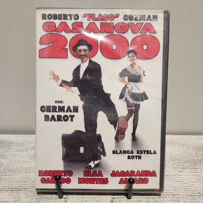Casanova 2000 Roberto Flaco Guzman con German Barot Spanish Dvd NEW SEALED
