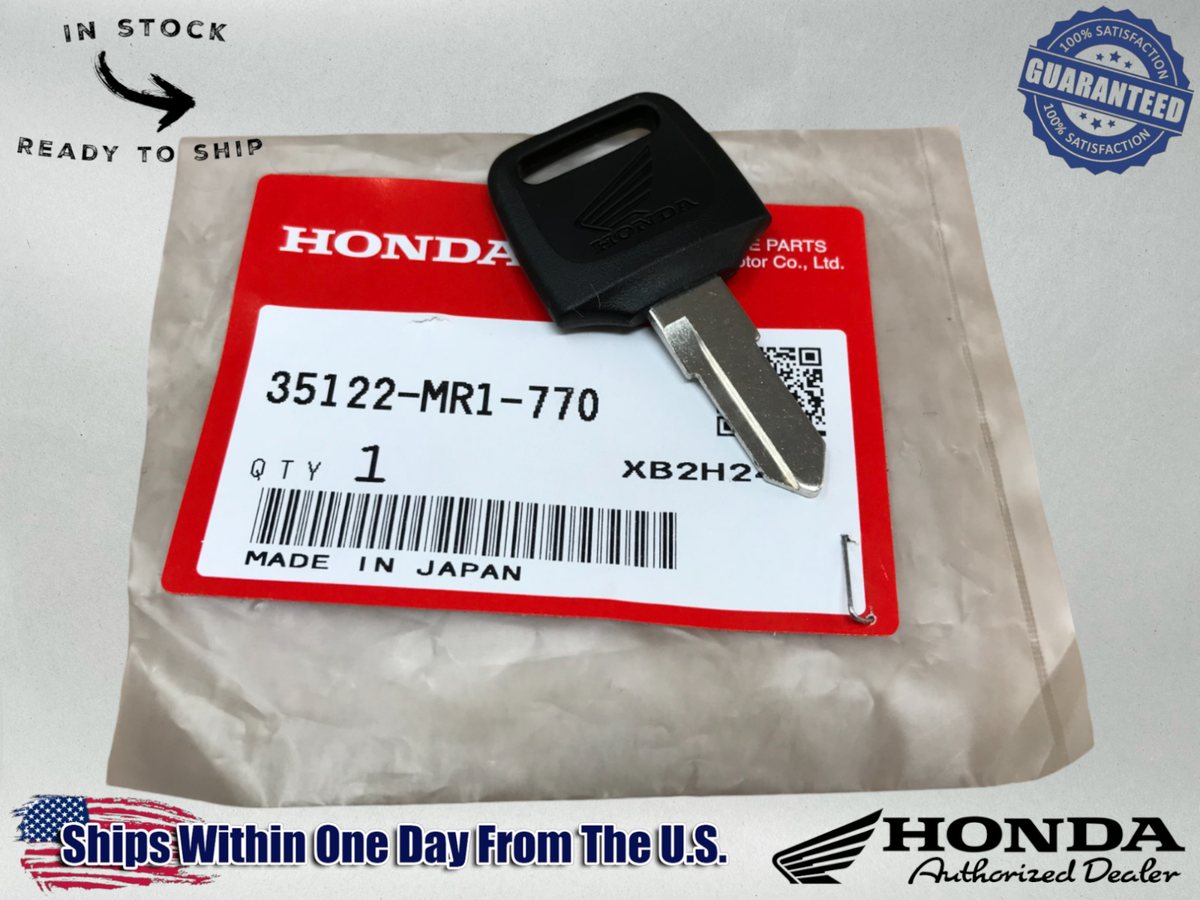 Honda OEM Blank Key TYPE 2 35122-MR1-770 CB125 CH80 XL125 CH250