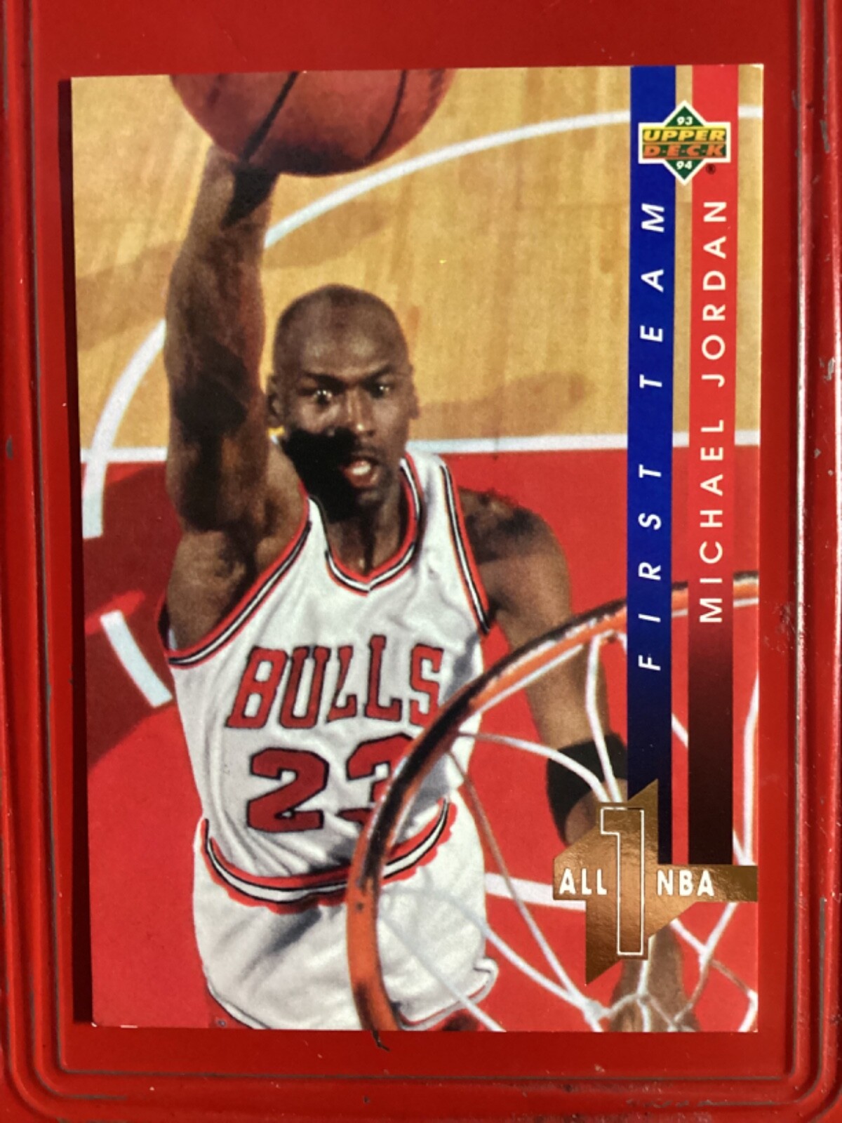 1993-94 Upper Deck All-NBA #AN4 Michael Jordan Chicago Bulls
