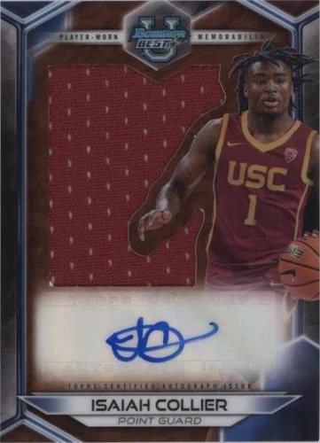 2023-24 Bowman University Best - Isaiah Collier #PJR-IC