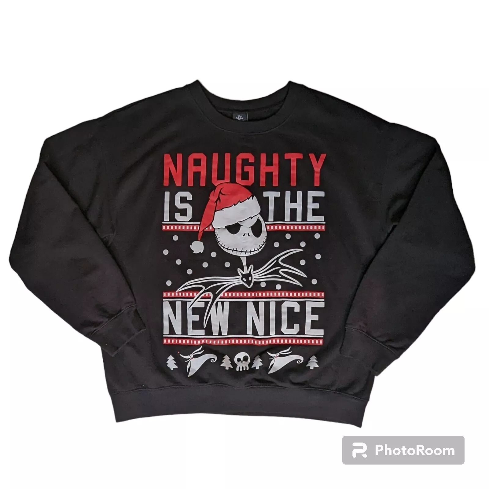  tim burton's the nightmare before christmas sweatshirt
