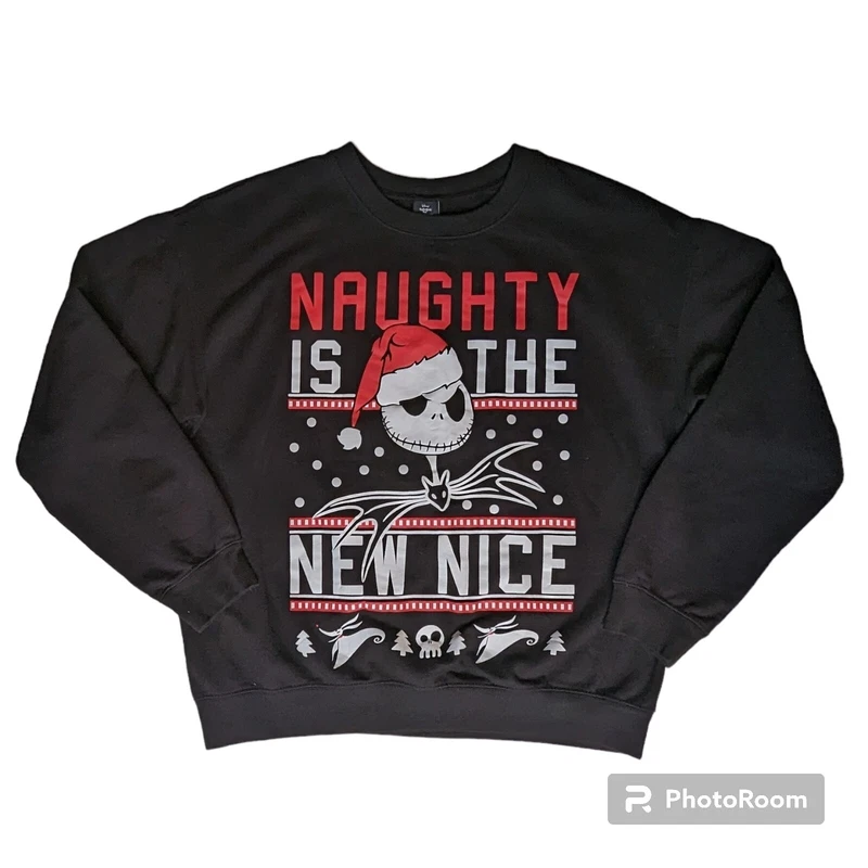  tim burton's the nightmare before christmas sweatshirt