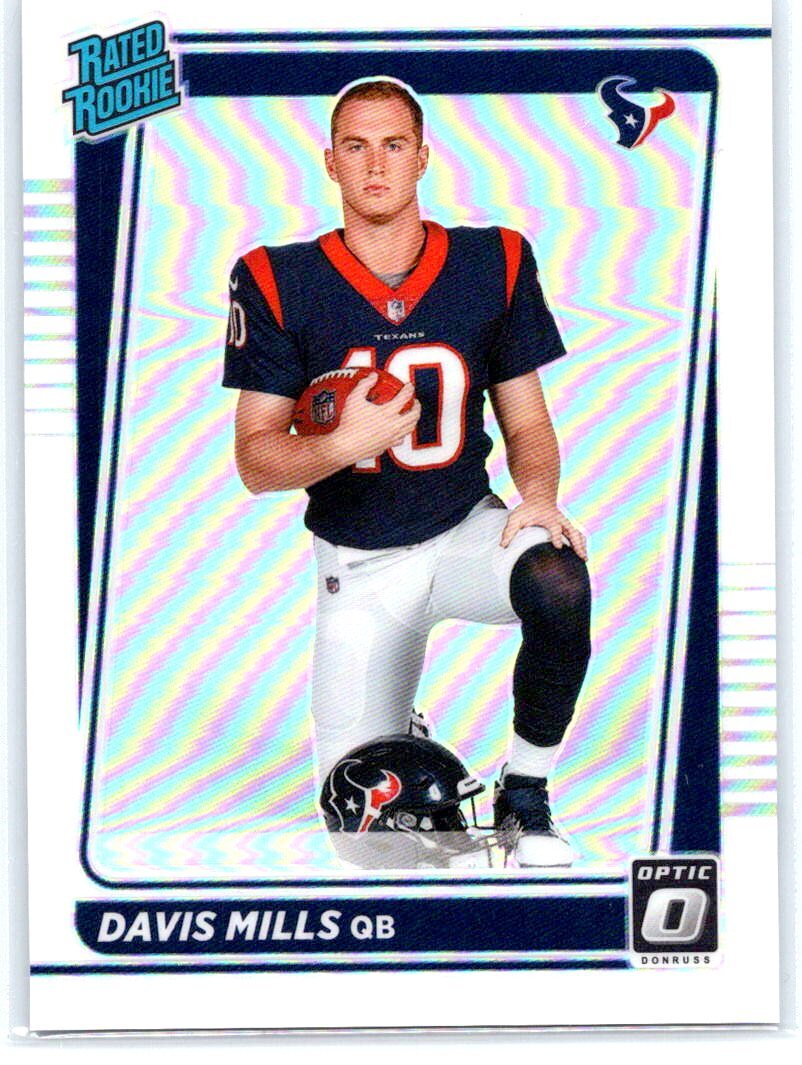 2021 Donruss Optic #222 Davis Mills Holo Variation