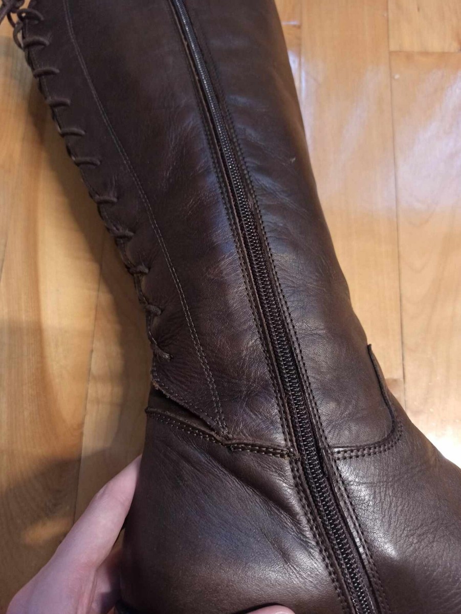 Vera Gomma Boots Made In Italy Brown Leather 40 | eBay Vera Gomma Boots Made In Italy Brown Leather 40 | eBay