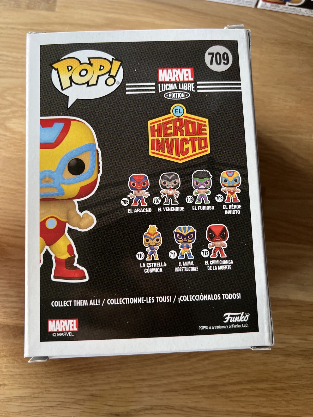 Thumbnail - Marvel Lucha Libre El Heroe Invicto 709 Funko Pop Ovp Rare Selten Neu