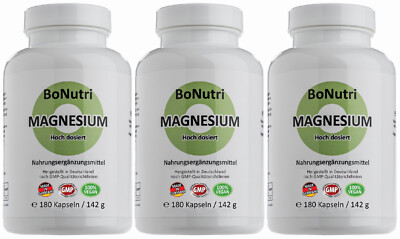 SUPERSPARPACK Magnesiumcitrat 400 mg Magnesium/Tag 540 Kapseln 9-Monatsbedarf
