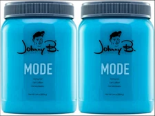 Johnny B. Mode Styling Hair Gel 64oz UNISEX -ALCOHOL Free- AUTHENTIC✅-SET OF 2-
