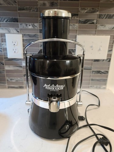 Jack LaLanne's Power Juicer Express MT-1020-I Black With Chrome Tested And  Clean | eBay