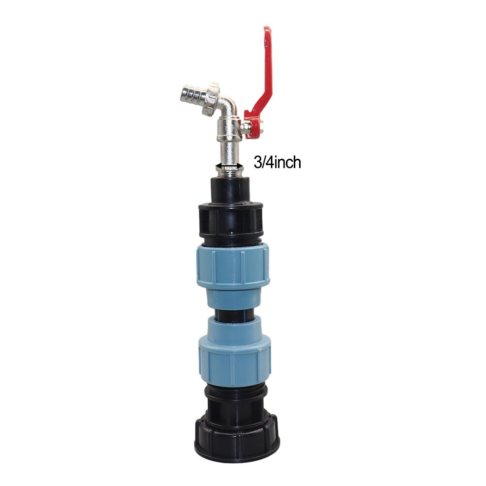 Industrial IBC Extension Outlet Tap Faucet Hassle free Assembly and
