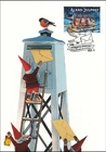 Christmas Elfs Mailbox Gnomes Bullfinch Aland Finland Mint Maxi FDC Card 2022