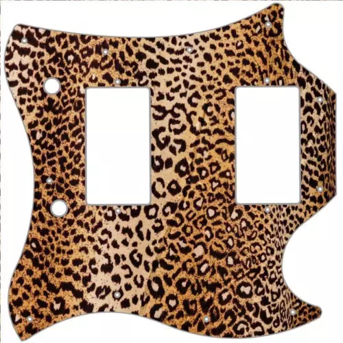 SG Standard Pickguard Custom Gibson Graphic Graphical Guitar Leopard Print 2