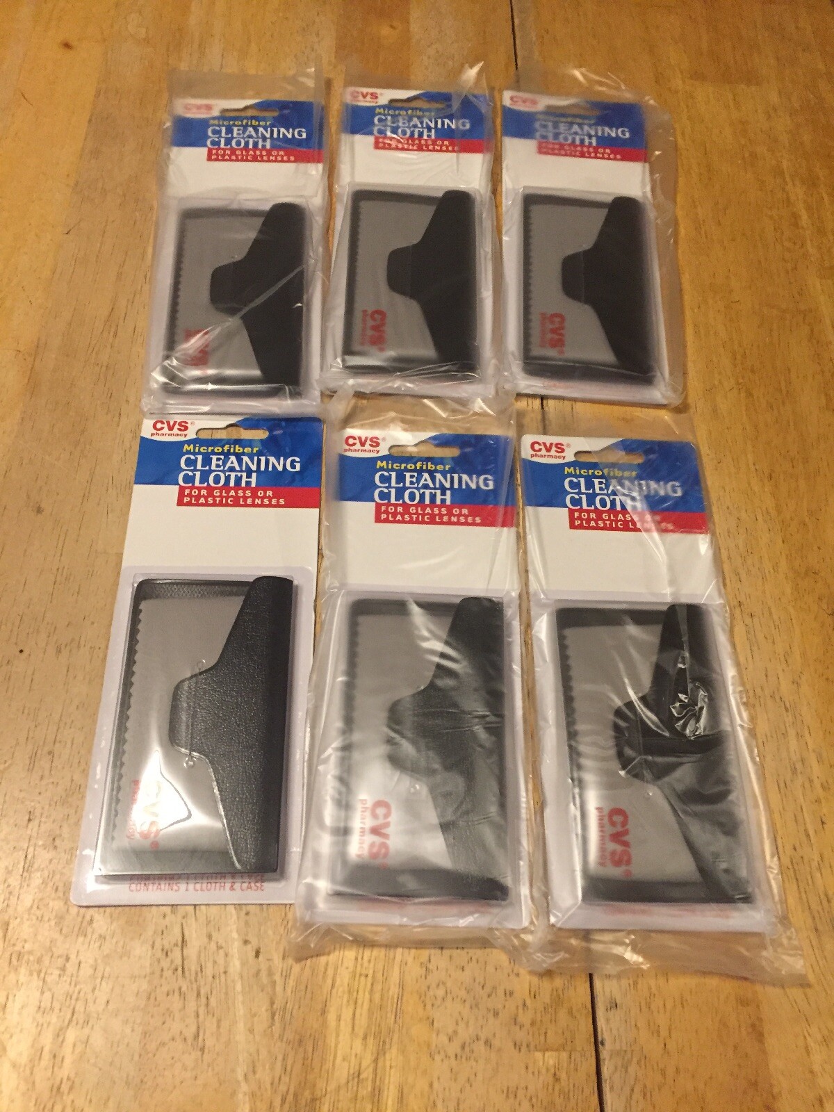 CVS Pharmacy Microfiber Cleaning Cloths for Glasses/Plastic Lenses Lot