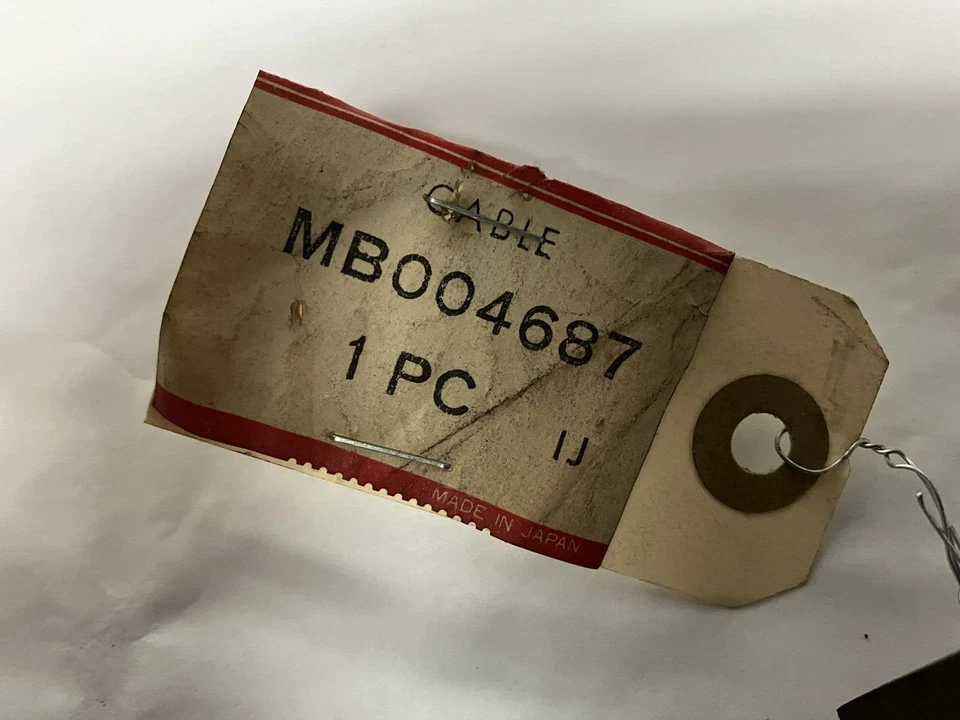 Cable de freno de estacionamiento 78-80 Dodge Colt Challenger Plymouth Sapporo Arrow MB004687 Foto 3 de 3