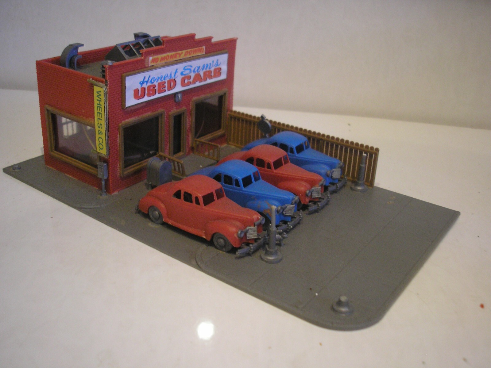 HO OO SAMS USED CARS GARAGE BUILDING eBay
