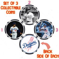 DAVEY LOPES - LEGENDARY DODGERS BASEBALL PLAYER - COLLECTABLE COIN SET