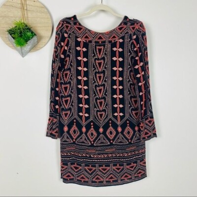 Antik Batik Embroidered Long sleeve mini dress Size S/38 | eBay Antik Batik Embroidered Long sleeve mini dress Size S/38 | eBay
