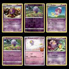 6x Drifblim Lot Drifloon 35.0 Black White Plasma Blast Pokemon Cards Collection