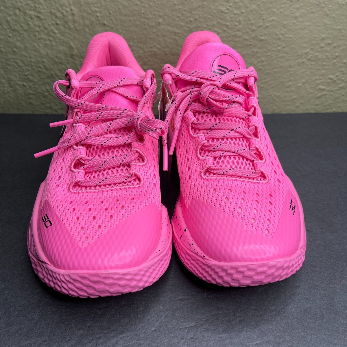 Under Armour Curry Low Flow 1 Pink Mens Size 9 Unreleased 