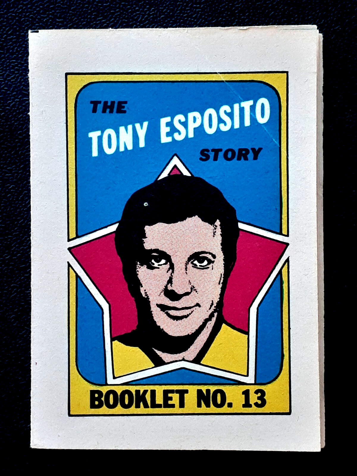 TONY ESPOSITO 1971-72 O-PEE-CHEE/TOPPS BOOKLETS 71-72 #13            97059