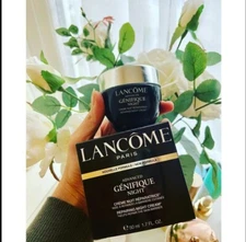 Lancome Advanced Genifique Repairing Night Cream , 1.69 oz Cream,  brand new