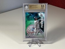 2017 Bowman Platinum - Platinum Presence Gleyber Torres #PP-GT Green /99 (RC)