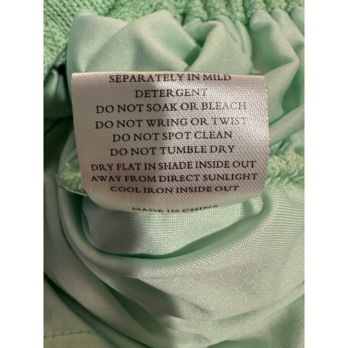 Mini Vestido Sabo Falda Kaia Verde Acanalado Pequeño - Imagen 7 de 7