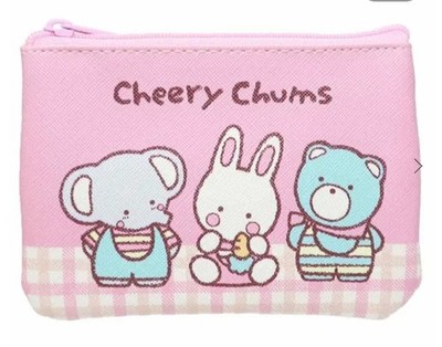Cheery Chums Pocket Tissues 3.7  x 5.1  Small Zipper Bag Pouch Sanrio 2024