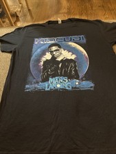 Kid Cudi Moon Man  s Landing Tour T Shirt USA Made Double Sided 2022 Sz XL