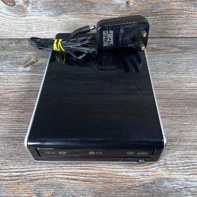 LG GSA-E10N Externes Super Multi DVD ReWriter Laufwerk USB mit Netzkabel