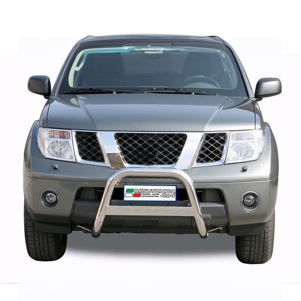 FrontbüGel FrontschutzbüGel FüR Nissan Pathfinder 2005-2011 ø63Mm Stahl Silber-image
