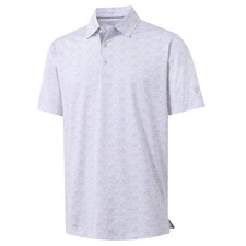 Golf Shirts for Men Dry Fit Print Patterns Performance Moisture Wicking Mens ...